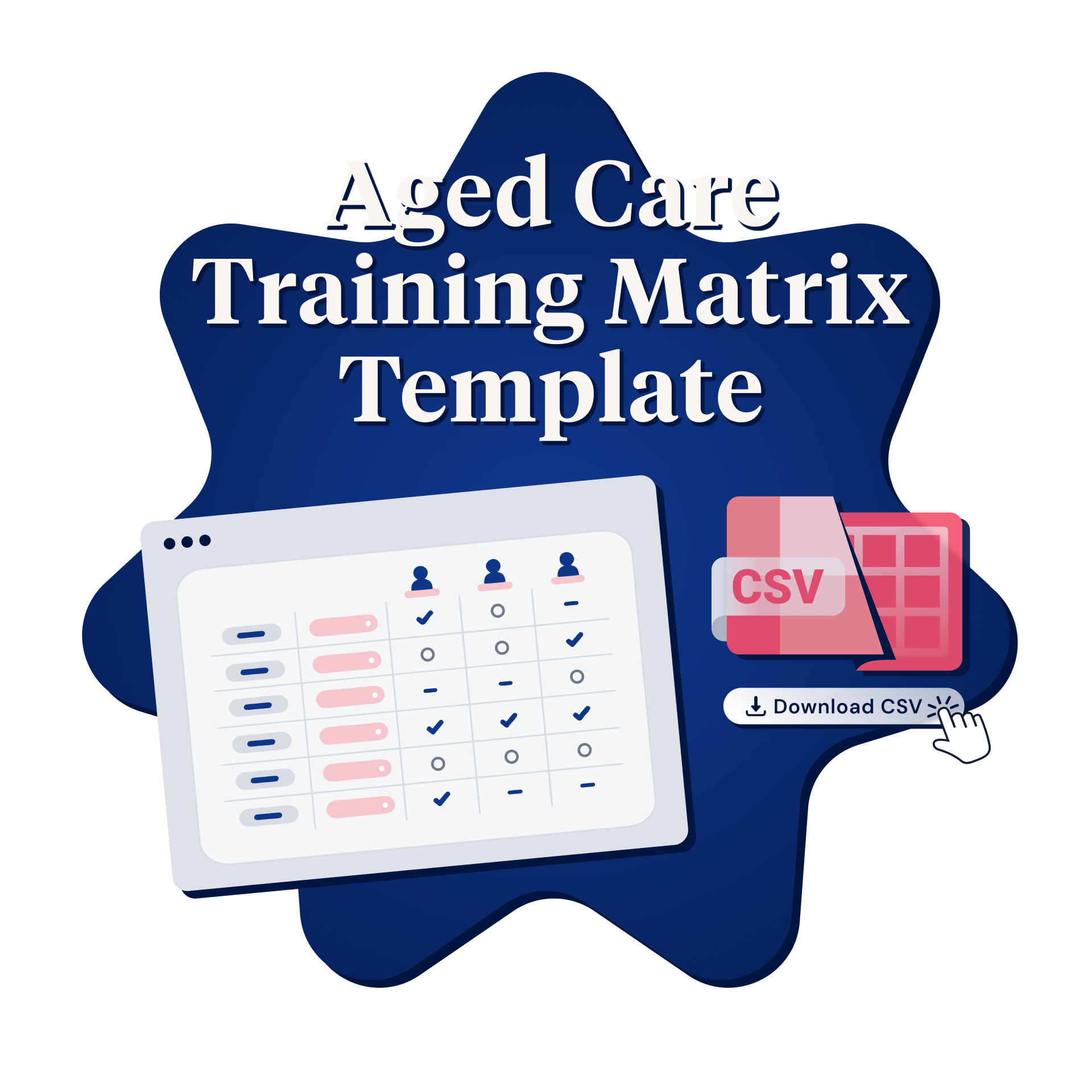 Aged Care Training Matrix Template