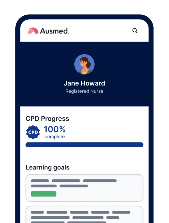 Ausmed Portfolio Interface
