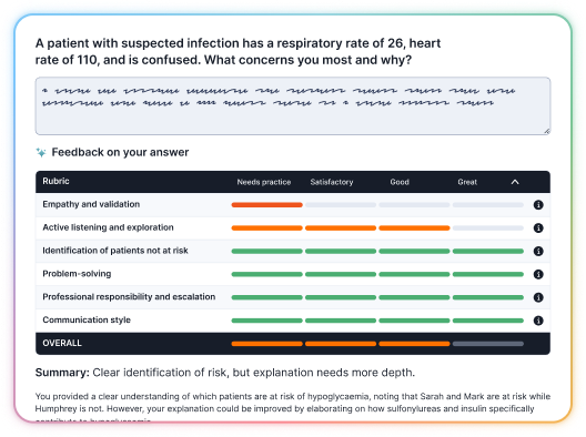 Adaptive Feedback Interface