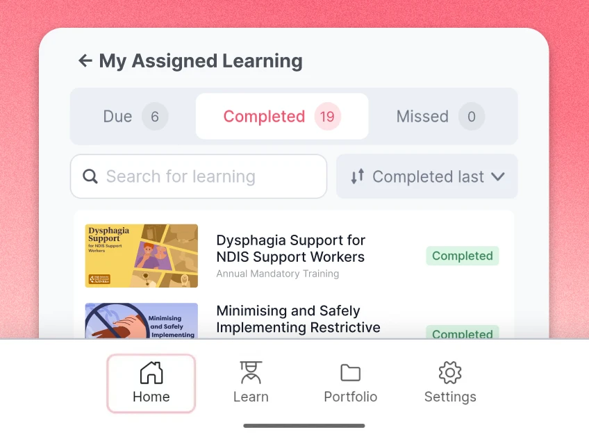 The Ausmed app